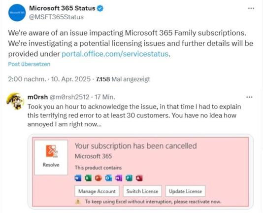 😱 Microsoft 365 Family subscription suddenly marked as cancelled? You're not alone—and there's a fix. Don’t lose access to your apps & data. Find out what’s happening and how to restore it. #Microsoft365 #TechHelp #SubscriptionIssues