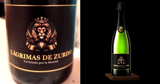 Argentine entrepreneur labels sparkling wine as "Left-Handed Tears."