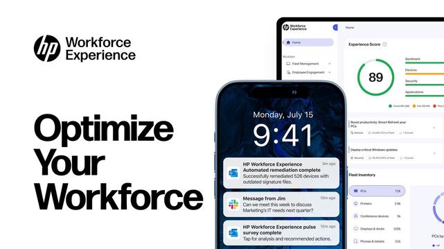 Revolutionizing IT Management: HP's Workforce Experience Platform (WXP) Unleashes AI-Powered Efficiency