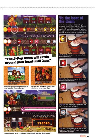 preview for Donkey Konga on GameCube.
Taken from Nintendo Official Magazine 137 - February 2004 (UK)
