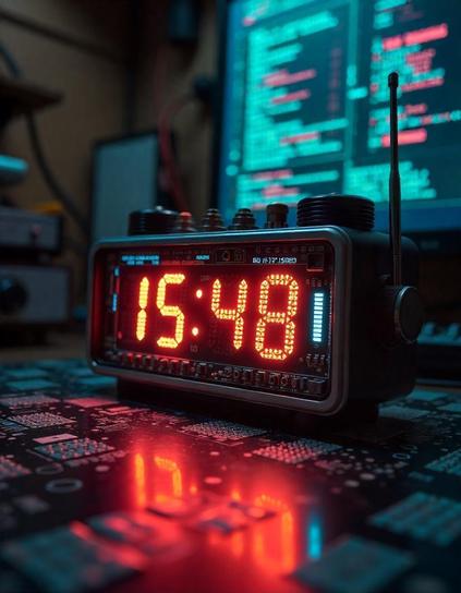The advantage of a radio-controlled clock that receives the time signal from WWVB is that you never have to set it again. Whether it’s a little digital job on your desk, or some big analog wall clock that’s hard to access, they’ll all adjust themselves as necessary to keep perfect time.