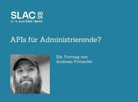 Vortrag: APIs für Administrierende