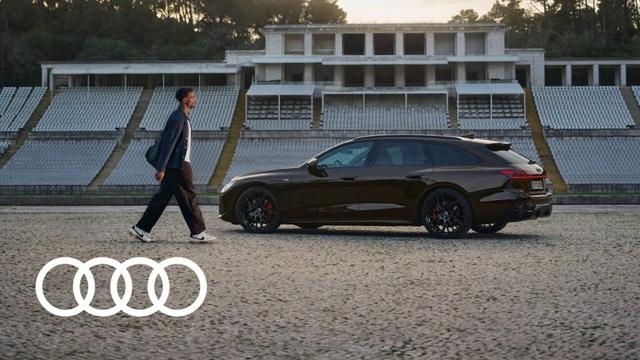 The Audi A6 Avant with Leo Neugebauer