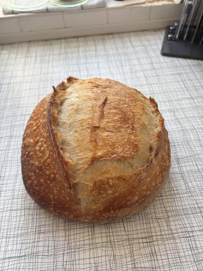 I finally achieved *my* perfect loaf!