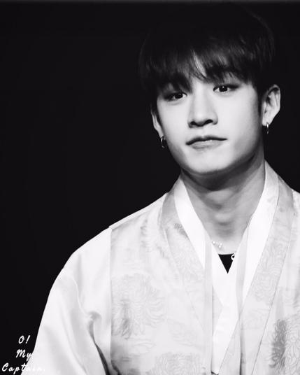 A photo of a Stray Kids member.