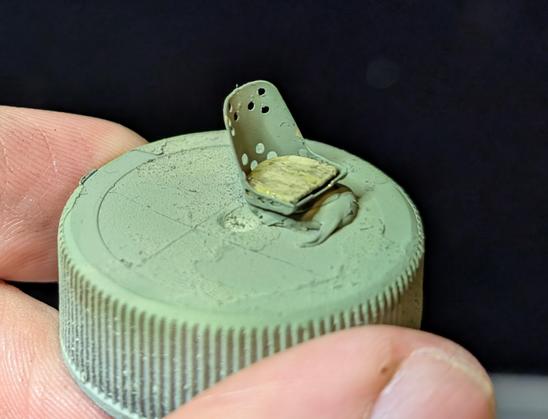 1 to 72 scale seat from a zero with a seat cusion