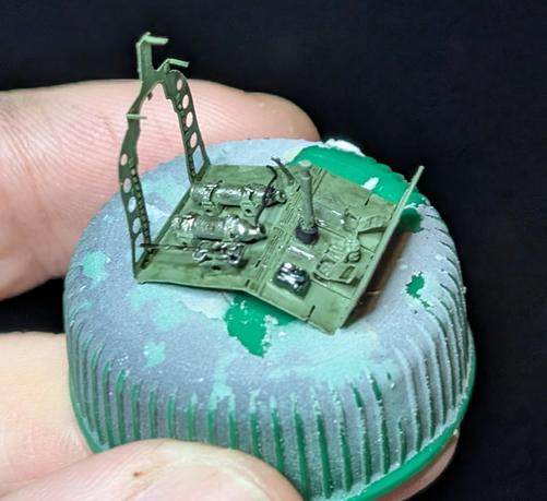 1 to 72 cockpit floor and bulkhead for a zero.