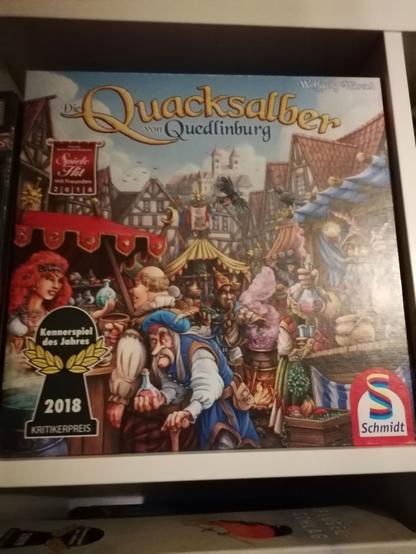 Coder der Spieleschachtel von Die Quacksalber von Quedlinburg