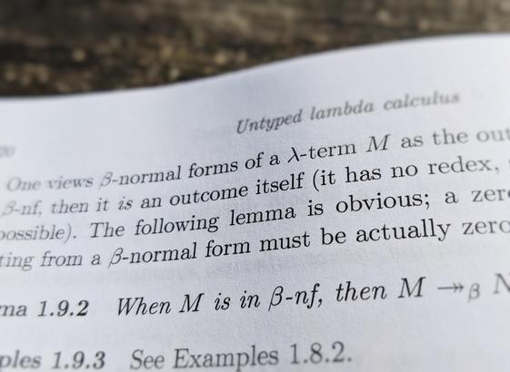 Section from a book "the following lemma is obvious".