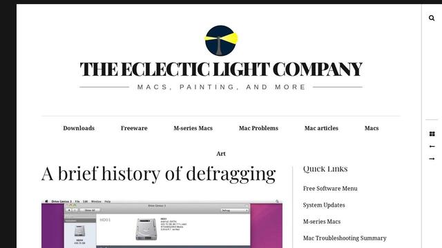 A brief history of defragging