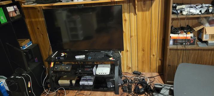 A SNES, Atari Super Pong, NES, Sega Genesis, Sega Dreamcast and PS2