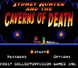 Cover image of Sydney Hunter and the Caverns of Death