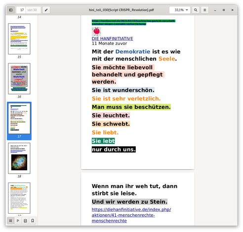 „Woke“ ist per Definition darauf gerichtet, die Schwachen der Gesellschaft wahrzunehmen, die Diskriminierten, die Marginalisierten. Es ist keine Herrschaft, die irgendwen unterdrückt, sondern eine Bewusstmachung der Tatsache, dass es Unterschiede in den Privilegien gibt. Der Kampf dagegen, rücksichtsvoll zu sein, ist, glaube ich, der falscheste, den man führen kann.

Neue Folge BOSETTI WILL REDEN:

https://www.youtube.com/watch?v=IhN0B9zECN8