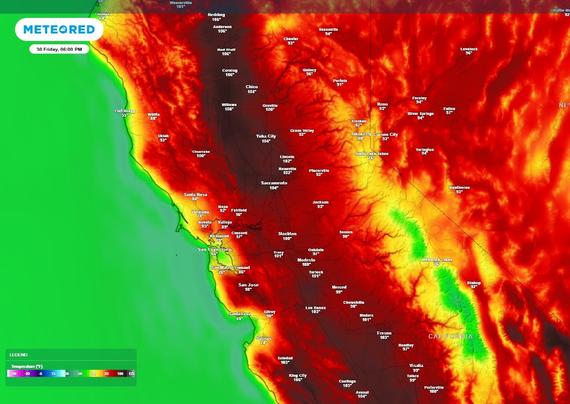 These kinds of temps this early is scary. In the context of global ambient temperature rise and implications for everything from crop yields, oceanic ecosystems, wildfires, storm frequency and strength, this is just a taste of the the catastrophe the world will endure by mid-century.
