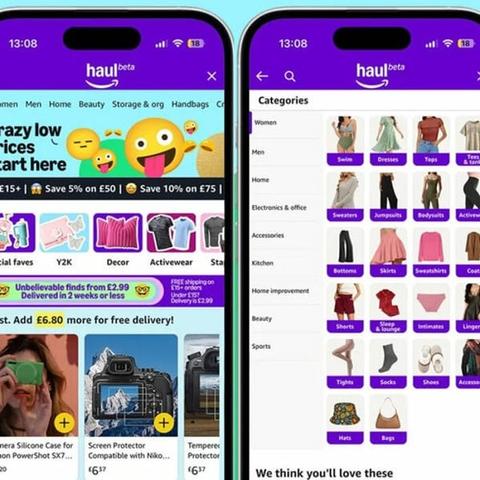 Amazon déploie Haul, sa réponse à Shein et Temu, au Royaume-Uni