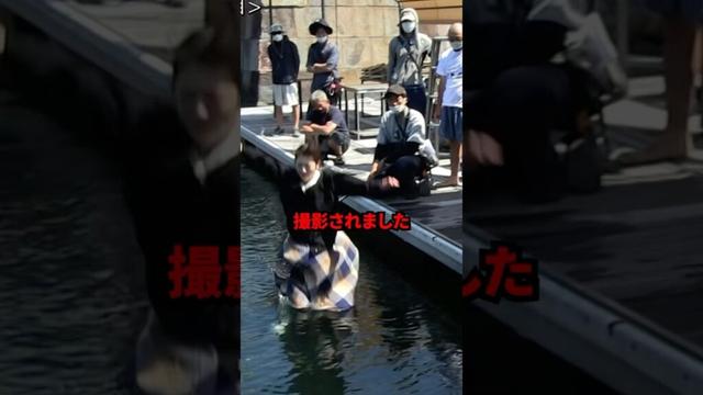 浜辺美波が水に飛び込むゴジラの撮影現場　#映画 #考察 #雑学