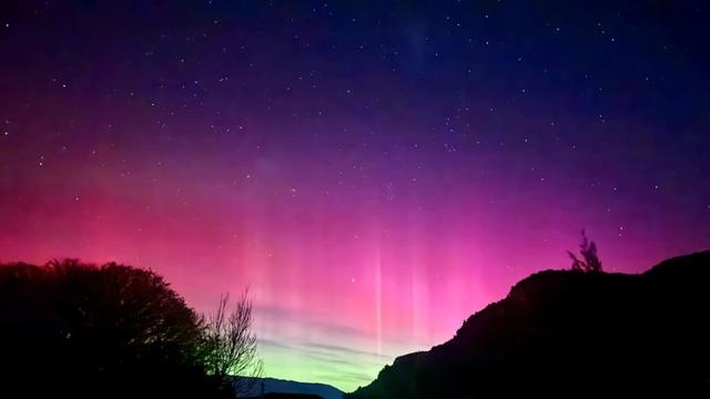 Aurora Australis lights dazzle NZ skies, South Island residents first to see the show