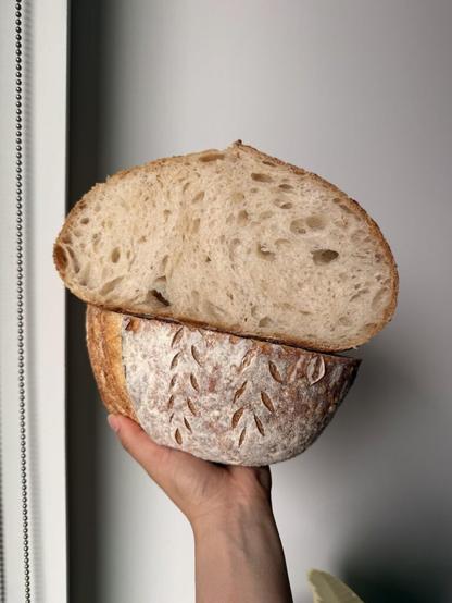 3rd time’s a charm! If you’re struggling with flat loaves, try a lower hydration