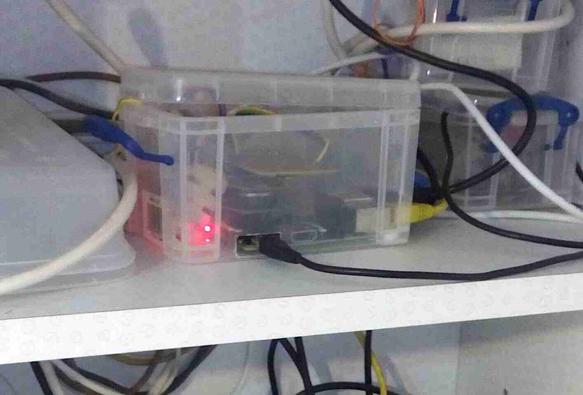 RPi equipment cupboard