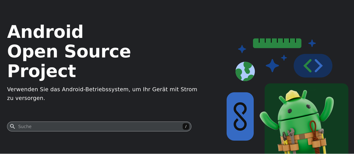 Bild einer Grafik auf der AOSP Website vobn März 25