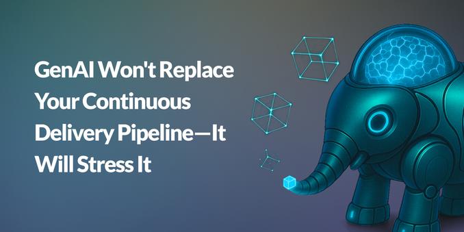 Ready to harness the power of GenAI without disrupting your software delivery? Learn how to ensure reliable testing, maintain human oversight of AI code, optimize your continuous delivery pipelines, and implement robust security practices.