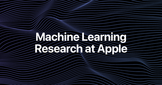 Apple Machine Learning Research