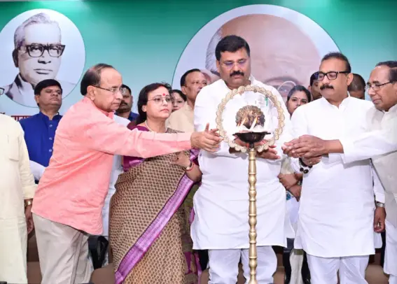 Janata Dal (United) party's State President Umesh Singh Kushwaha during a function at state headquarters in Patna. Janata Dal (United) party's State President Umesh Singh Kushwaha during a function at state headquarters in Patna.