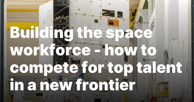 Production staff works on the Airbus Galileo G2 satellite in a manufacturing cleanroom. Credit: Airbus