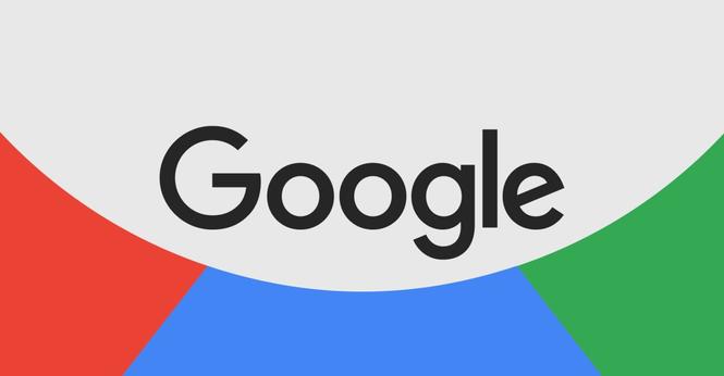 Vector illustration of the Google logo.