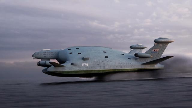 Unveiling the Secrets of the Gigantic Ekranoplan Aircraft Carrier | Unveiling the Secrets of the Gigantic Ekranoplan Aircraft Carrier | By Found And Explained | Facebook