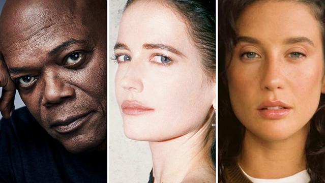 Samuel L. Jackson, Eva Green and Maria Pedraza
