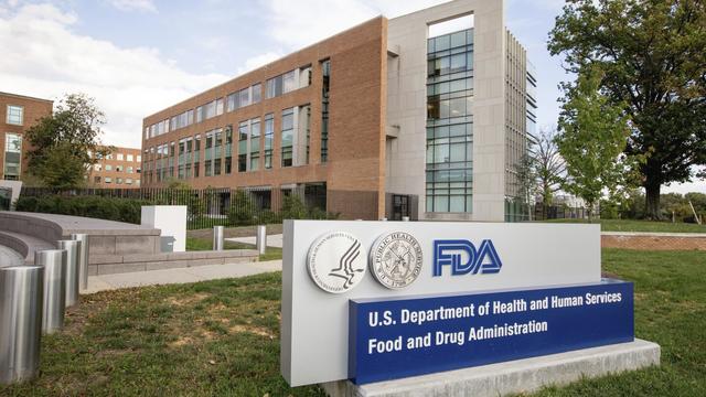 The U.S. Food and Drug Administration campus in Silver Spring, Md., is photographed on Oct. 14, 2015. (AP Photo/Andrew Harnik, File)