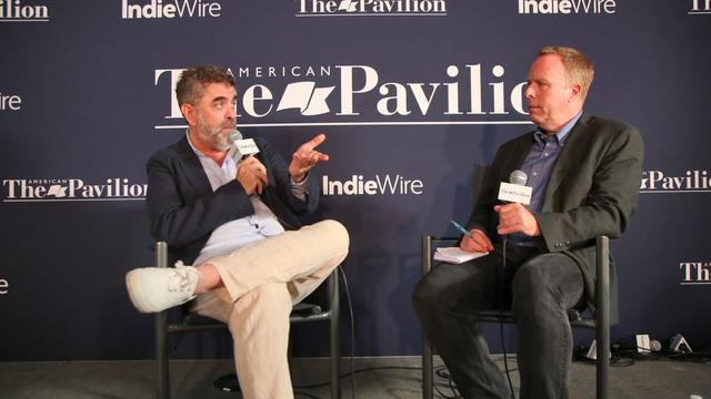 (from left): Eugene Jarecki and THR European Bureau Chief Scott Roxborough