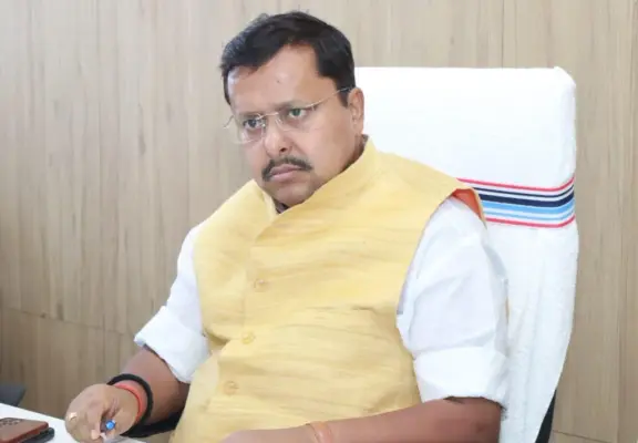 Bihar’s Road Construction Minister and BJP MLA Nitin Nabin.