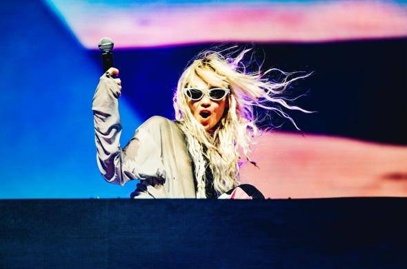 Grimes at Coachella 2024