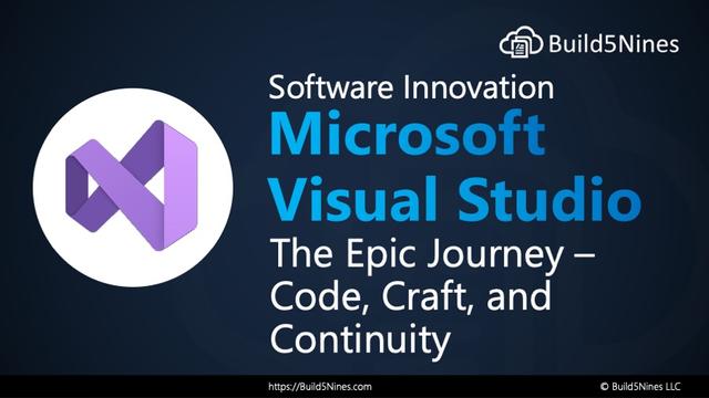 Software Innovation: The Epic Journey of Microsoft Visual Studio – Code, Craft, and Continuity