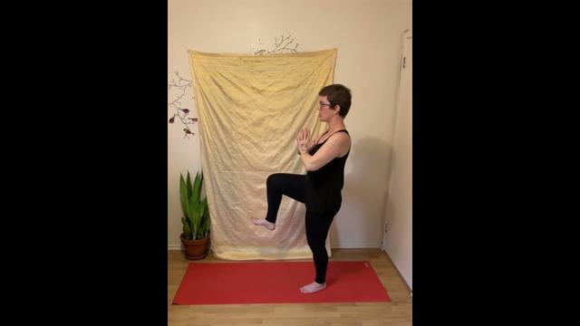 one leg tadasana