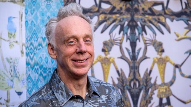 Mike White attends an intimate soirée hosted by Jim Thompson celebrating the brand and 'The White Lotus' on April 24 in Beverly Hills.