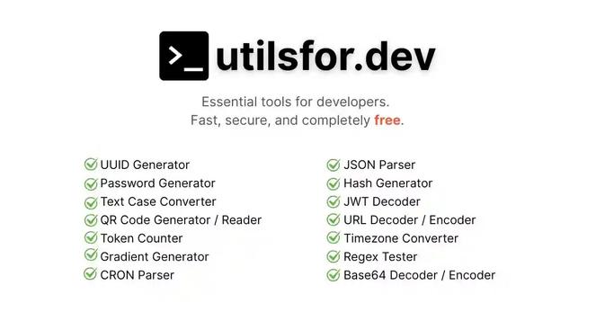 Supercharge Your Workflow: Discover the Power of utilsfor.dev – Your Ultimate Developer Toolkit