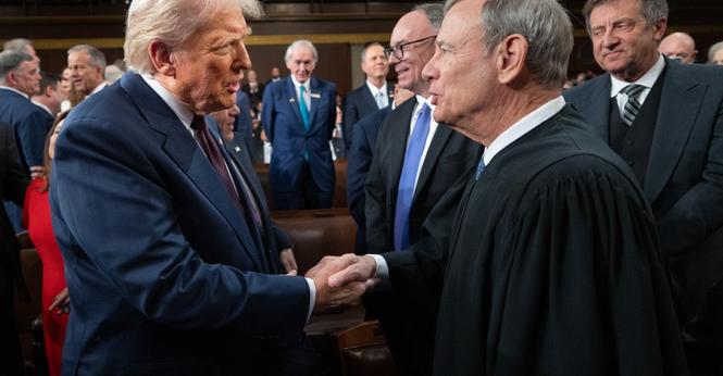 Donald Trump Delivers Joint Address To Congress