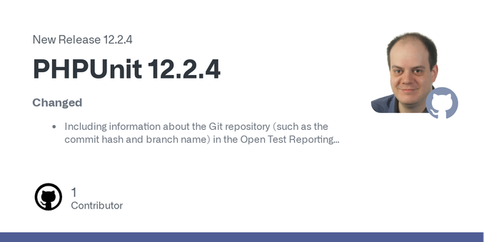 Changed

Including information about the Git repository (such as the commit hash and branch name) in the Open Test Reporting XML format is now an opt-in feature that can be enabled via the --includ...