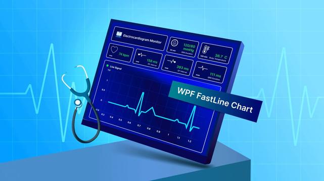 How to Build a Real-Time ECG Monitoring Dashboard in WPF Using a FastLine Chart