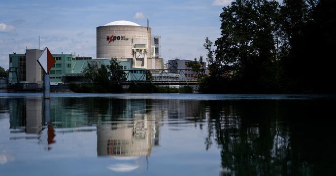 The Beznau Nuclear Power Plant in Switzerland, one of two nuclear stations shut down in the past week. 