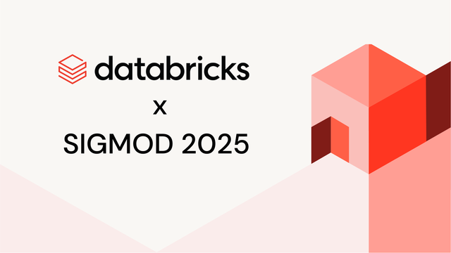 Databricks at SIGMOD 2025 | Databricks Blog