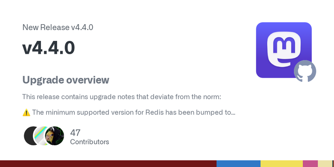 Upgrade overview
This release contains upgrade notes that deviate from the norm:
⚠️ The minimum supported version for Redis has been bumped to 6.2
⚠️ The minimum supported version for PostgreSQL ha...