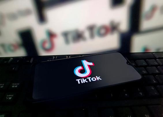 The TikTok logo on a smartphone. | CFOTO/Future Publishing via Getty Images