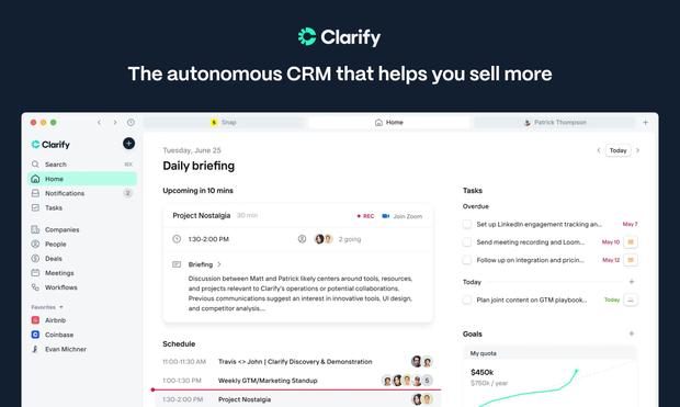 Your Sales Team is Drowning in Admin Work: Clarify Autonomous CRM is the Life Raft
