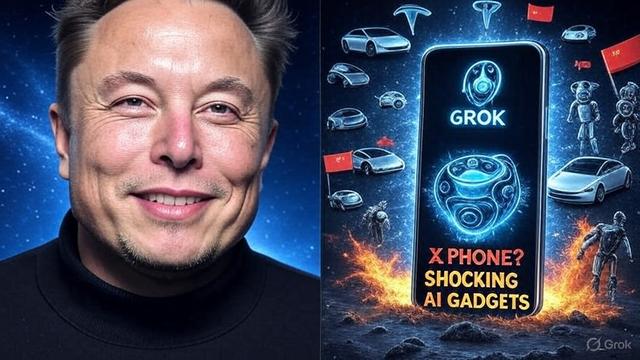Elon Musk’s GROK 4 AI X Phone: The iPhone Killer? SHOCKING AI Devices Soon