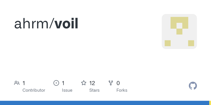 Contribute to ahrm/voil development by creating an account on GitHub.
