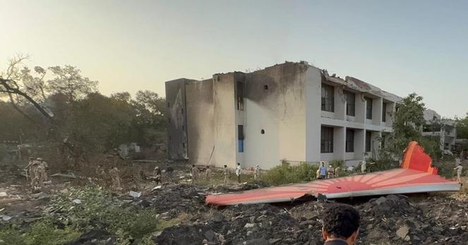 Air India crash site-c-Indian ministry of transport
